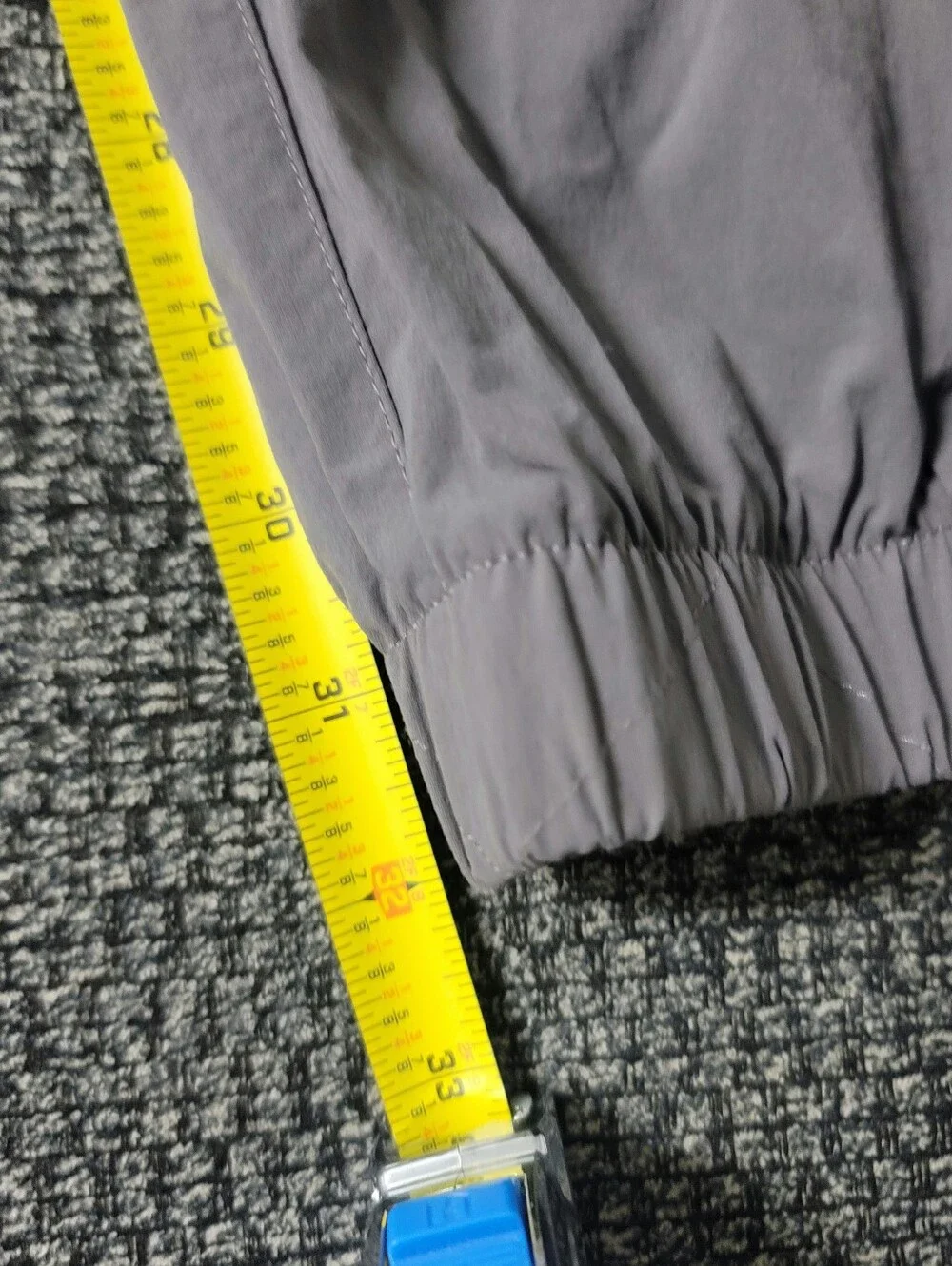 Adidas Gray Black Terrex Utilitas Hiking Zip-Off Pants Men's XLT TALL 41×32